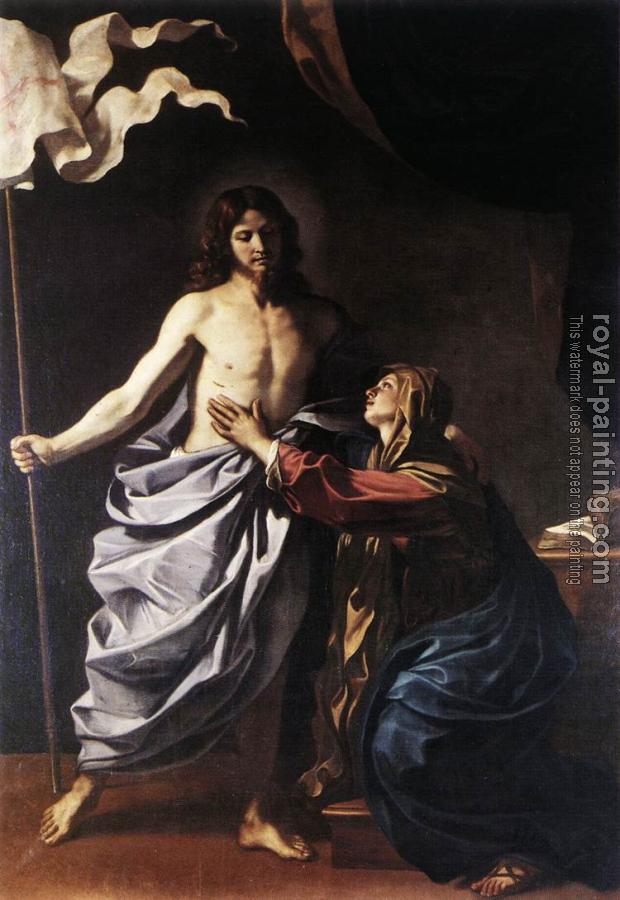 Guercino : The Resurrected Christ Appears to the Virgin